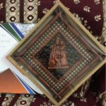 Attachment image of alkasani68's review on Radha Krishna Wall Frame For Home Or Office