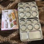 Attachment image of arya002mittal's review on Brilliant Stainless Steel Partition Plate 5 in 1 / Bhojan Thali / Dinner Plate Set ( Set of 5 )