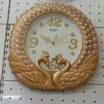 Attachment image of radha0025rani's review on Quartz Dollar Plastic Peacock with Diamond Wall Clock