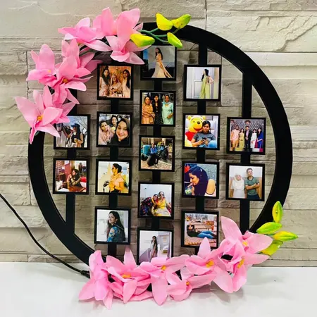 Beautiful Framed Mosaic Photo Collage - Flashbulb Memories Photo Booth