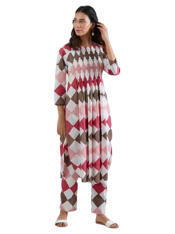 Women Flared Kurta Palazzo Dupatta Designer Anarkali Kurta Stitched Salwar  Suit | eBay