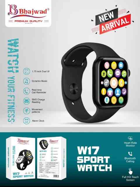 W26 Smart Watch 1.75'' Full HD Infinite Screen Display Series 6 of 44mm  Strap Water Proof Bluetooth, Calling, ECG Monitor, Activity Tracker, Heart  Rate Sensor
