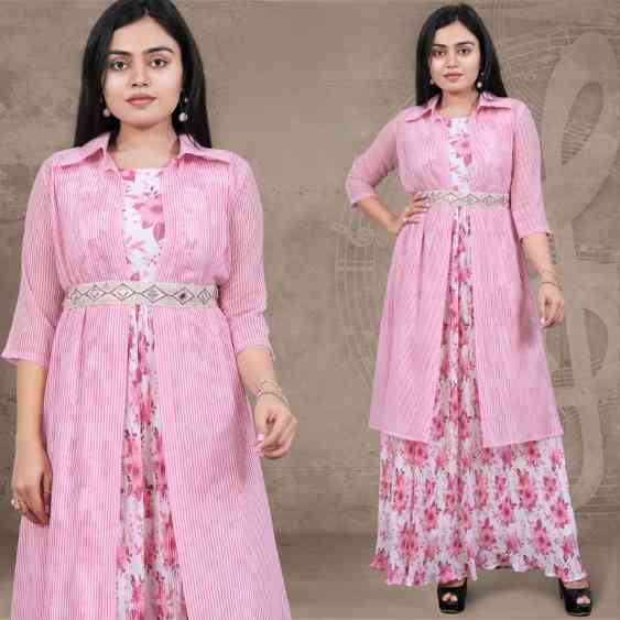 Buy JINIMART® Women's Net Semi Stitched Anarkali Salwar Suit (eid Plazzo  Suit_SF171145 Blue Free Size) at Amazon.in