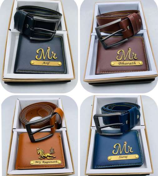 Giorgio Armani Wallet Belt Combo | Zira Fashion Hub