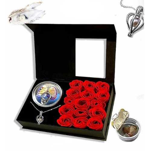 Buy/Send Red Forever Rose Gift Box- Hand Delivery Online- FNP