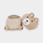 Bear Basket with Cover
