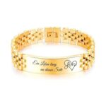 Men's Bracelets - Gold