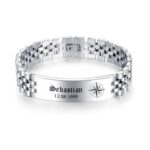 Men's Bracelets - Silver